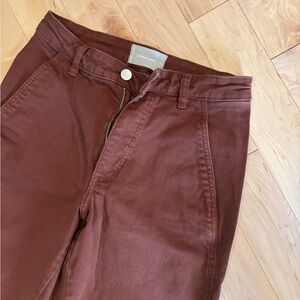 Everlane The Utility Barrel Pant Organic Cotton
Rosewood High Rise Size 4